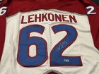 Artturi Lehkonen Autographed Custom Away Colorado Avalanche Jersey