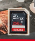 Sandisk Ultra 256gb Sdxc Memory Card  Sdsdunr256ggn3in  Up To 100mbs  Class 10