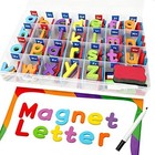Magnetic Alphabet Letters Set - 237 Pcs Abcs  Numbers   Patterns For Kids Learni