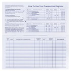 20 Pack Checkbook Register  Check Registers For Personal  Blank Ledger Transa   