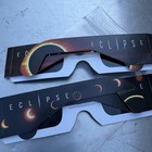 2017 Total Solar Eclipse Glasses Lot Vintage August 21 Souvenir Collectible