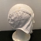 Vintage Buco White Motorcycle Racing Cloth Skull Cap Liner
