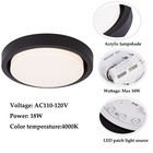 Ceiling Light Led Ceiling Lamp Led Fixture 18w Acrilic For Living Room 110v-120v
