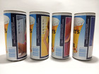 Vtg Beer Can Tennents Lager Set Of 4 - Ladies - 80s - Swimsuit