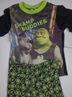 Shrek Pajamas Set Youth Small Size 6-8 Vintage Dreamworks Y2k Donky Green 2004
