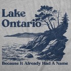 Womens T Shirt Lake Ontario Because It Already Had A Name Tee
