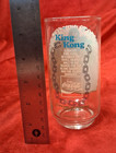 Vtg  1976 King Kong Coca-cola Glass Dino De Laurentiis Promo Skull Island Wall