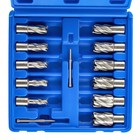 Annular Cutter Set 1 2   To 1-1 16   3 4  Weldon Shank Mag Drill Bits Magnetic