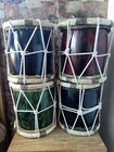 Tambora Dominicana Profesional De Soga Artesanal  Varios Colores