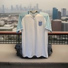 Wayne Rooney Signed Autographed England National Team Soccer Jersey  beckett 
