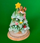 Wee Forest Folk M-240a Deco Tree Alone With Mouse Creme New