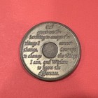 Bronze Medallion Alcoholics Anonymous Aa 1 Year Sober Coin Chip Token