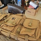 Tactical Double Rifle Case Hunting Storage Backpack  Khaki - 