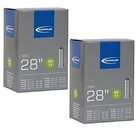 Av17 Inner Tubes 700 X 28-45c   28  27   Schrader Valve  2 Pack 