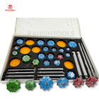 Carbide Valve Seat Cutter Set Tipped 37 For Chevy  Ford gmc  caterpillar  komtus