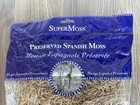 Preserved Spanish Moss Natural Color 200 Cubic Inches For Hobby And Crafting