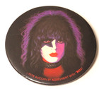 Kiss Paul Stanley Vintage 3 Inch Button Pin 1978 Solo Album Aucoin
