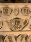 Vtg 1988 Holly Hobbie China Tea Set T c f c  Designs Not Plastic Htf