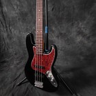 4 String Jazz Bass Electric Bass Guitar Solid Body Chrome Hardware