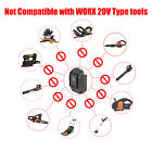 1 Adapter For Milwaukee  Dewalt 18v 20v Battery To Power For Worx 20v 6-pin Tool