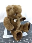 Russ Carnaby 2 Tone Brown Teddy Bear Plaid Bow Tie 15  Plush Stuffed Animal 4716