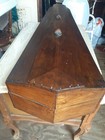 Antique Wood Coffin Violin Case
