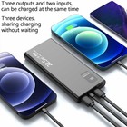 900000mah Portable Power Bank 3 Usb External Battery Charger For Cell Phone