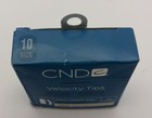 Cnd Velocity Clear Nail Tips For Acrylic Uv Gel Size  10 50 Refill