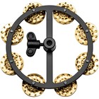 Meinl Headliner Series Hand Hammered Brass Jingles Hi-hat Tambourine Single Row