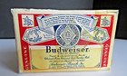 Vintage Budweiser   Beer Playing Cards Rustic Complete With Case