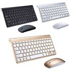 Ultrathin Mini Wireless Keyboard And Optical Mouse Combo Set 2 4g For Pc Laptops