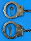 2  two  Smith   Wesson S w 100-1 Cuffs Nickel Finish Handcuffs W  Keys M100-1