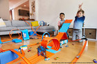 Hot Wheels Race Crate 3 Stunts Play Set Car Track Loop Toy Kids Gift