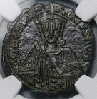 886 Ngc Xf Leo Vi The Wise Byzantine Empire    Copper Follis Coin  26061503c 