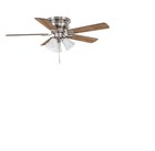 Clarkston Ii 44 In  Led Indoor Brushed Nickel Ceiling Fan With Light Kit