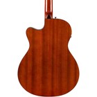 Fender Fa-135ce All-mahogany Concert Acoustic-electric Guitar Mahogany