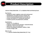 Johnson   s Baby Bubble Bath     27 1 Oz Nighttime Wash With Relaxing Scent