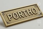 Personalized Brass Plaque - Ideal For Recognition Plaques  Name Plates  And Sign