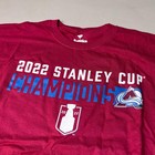 Fanatics 2022 Stanley Cup Champions Colorado Avalanche Long Sleeve Tshirt Sz 2xl