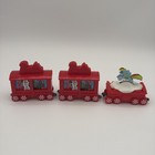 3 Mcdonald s Happy Meal Holiday Express Train Toy  2 Barbie 1 My Little Pony 