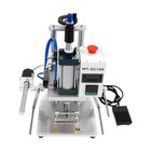 Hot Foil Stamping Machine 550w Air Pneumatic For Leather Pu Logo Press 8x10cm Us