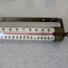 Vintage Orvis Thermometer Conant Custom Brass