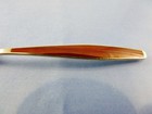 Sterling   Red Enamel Hors D oeuvre Fork By J Tostrup Oslo Norway 