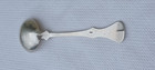 830 Silver Norwegian Flat Rose Pattern Ladle spoon   6 1 4 