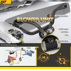Front Hvac Blower Motor For Toyota Camry Highlander Lexus Es350 Dodge W fan Cage