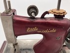 Vintage Red Casige Toy Sewing Machine Little Modiste Made In Germany