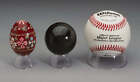 Acrylic Cone Stands Display Spheres Baseballs Globes Marbles Eggs Golf Balls