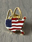 3 Mcdonald   s 1990s Employee Lapel Pins Usa 1 Year Service Customer Satisfaction