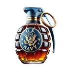 Military Hand Grenade Whiskey Bottle  2025 New Veteran Tribute Bottle  Gifts