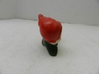 Mid Century Christmas Santa Elf Gnome Chalkware Figurine Japan Repaired Vintage
